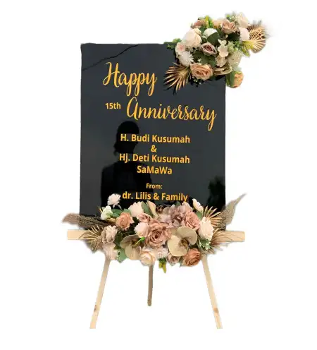 Papan Bunga Akrilik Tegeswetan
